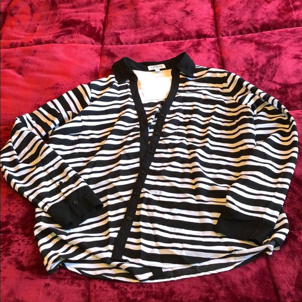Express Portofino blouse button up